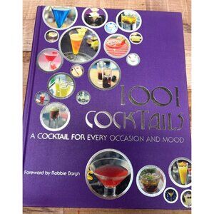 1001 Cocktails Hardcover Reference Book For Mixology Enthusiasts